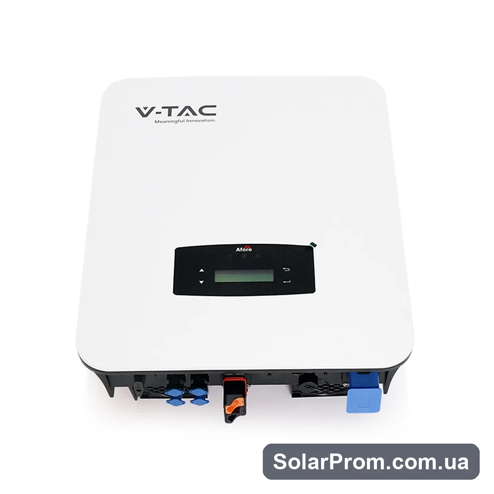 Гібридний інвертор Afore / V-TAC 6kW / 48V(80-500MPPT,120A) - фото 3, SolarProm