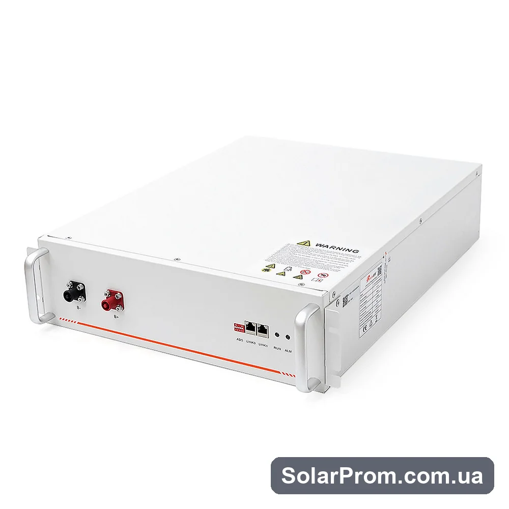 Аккумулятор FelicityESS LiFePO4 FLH48100UMG1, 51.2V 100Аh, 5,12kW, CAN&RS485, IP21, 6000Cycles, 482,6x - фото 3, SolarProm