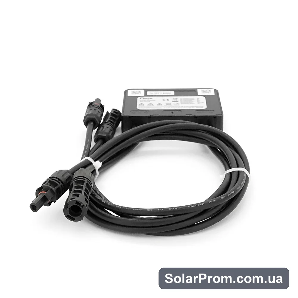 Оптимизатор для фотоэлектрических модулей Deye SUN-XL02-B 700W 80V 15A 105×105×22 0,660kg IP68 - фото 3, SolarProm