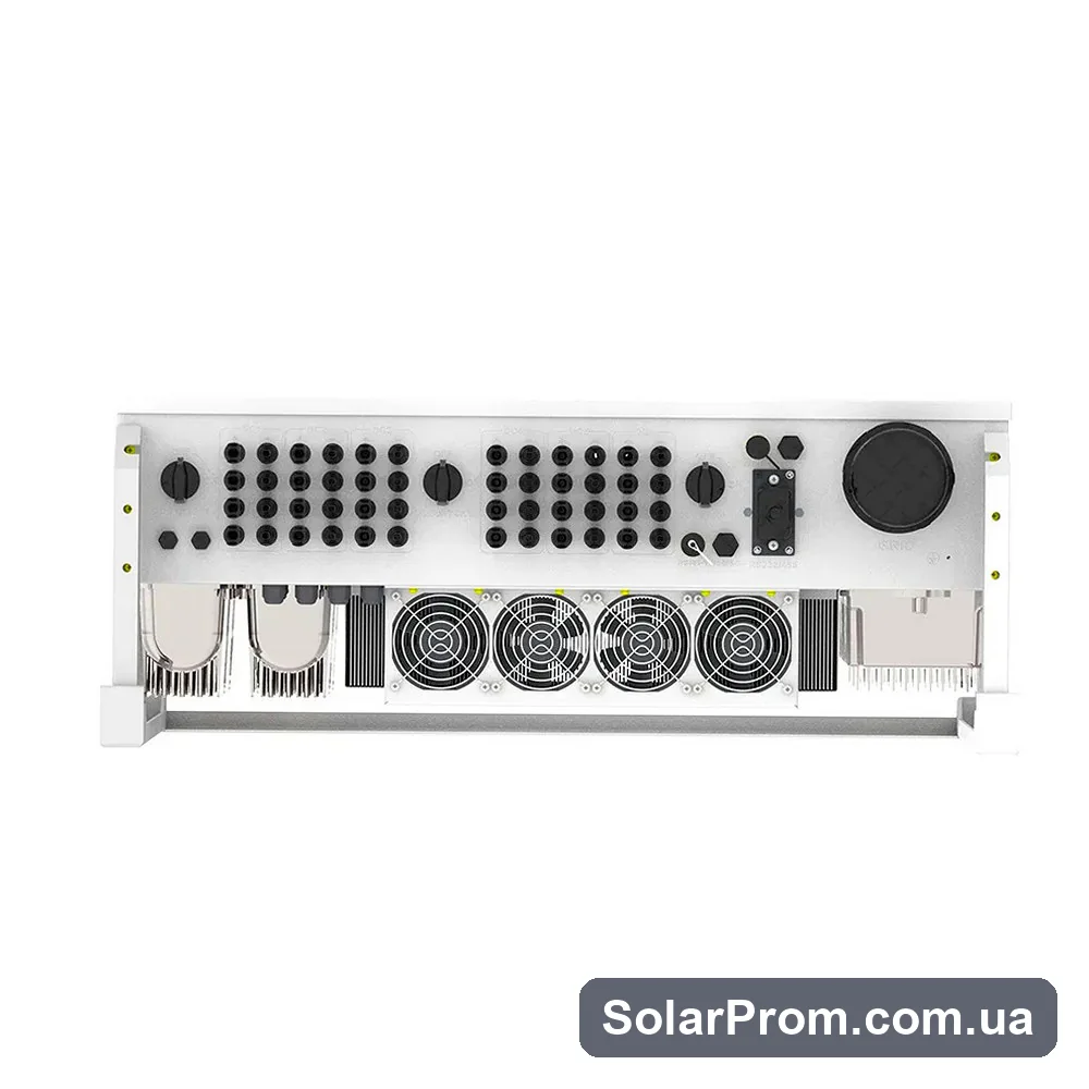 Сетевой солнечный инвертор трехфазный (on-grid) Deye SUN-100K-G, 100 кВт, 6 МРРT(200-850V), WiFi, RS485 / RS232, IP65 - фото 2, SolarProm