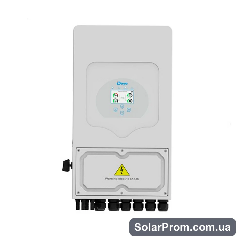 Гибридный инвертор Deye SUN-8K-SG05LP1-EU-AM2-P WI-FI, 8кВт, однофазный (МРРТ 150-425 / 190А) Parallel - страница товара SolarProm