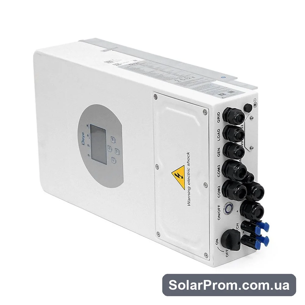 Гибридный инвертор Deye SUN-5K-SG05LP1-EU WI-FI, 5кВт, однофазный, (МРРТ 125-425 / 120А / DC48В)Parallel - фото 3, SolarProm
