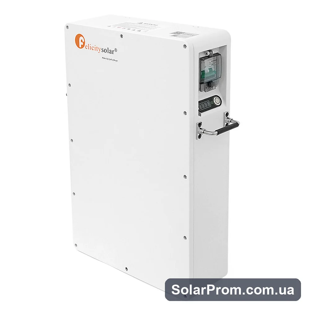 Аккумулятор FelicityESS LiFePO4 LPBA48100-OL 51,2v 100Ah, BMS 60A@16S, 5.12kW, до 6 parallel, CAN&RS485, IP65, 6000Cycles, 665*440* - фото 3, SolarProm