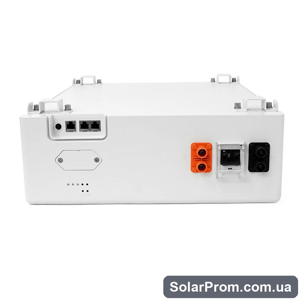 Аккумуляторная батарея Deye LiFePO4 SE-F5 Pro-C 51,2V 100Ah 5KWh, BMS100@16S до 32 parallel(1stack), CAN&RS485, wi-fi,6000Cycles, (404*547*141), 44 - фото 3, SolarProm