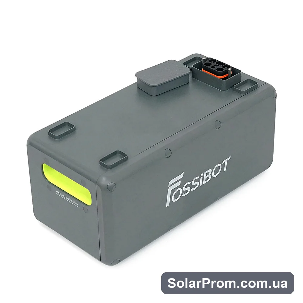 All-in-One Solar station FOSSiBOT FBP1200W+2Battery, APP Control, WiFi, 5874Wh LiFePO4 6000Cycles, MPPT 2000W max, 3хAC 220, 1xUSB-15W, 1хUSB-C(100W), Fast charge 90min, Bluetooth, Heating, IP65, -20-55°C — фото 2, SolarProm
