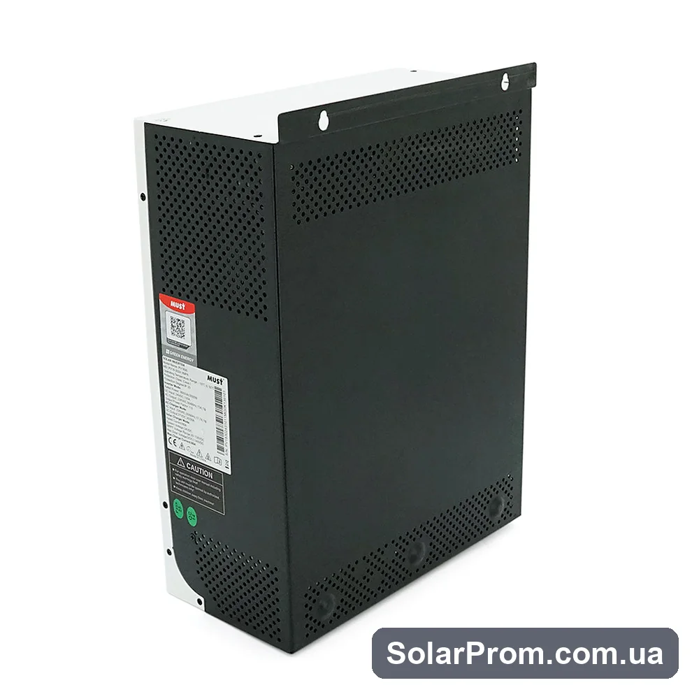 Гибридный инвертор MUST PV18-3024VMPK, 3000W, 24V, ток заряда 20 / 30A, 230V / 13A, MPPT (60А, 145 Vdc) - фото 3, SolarProm