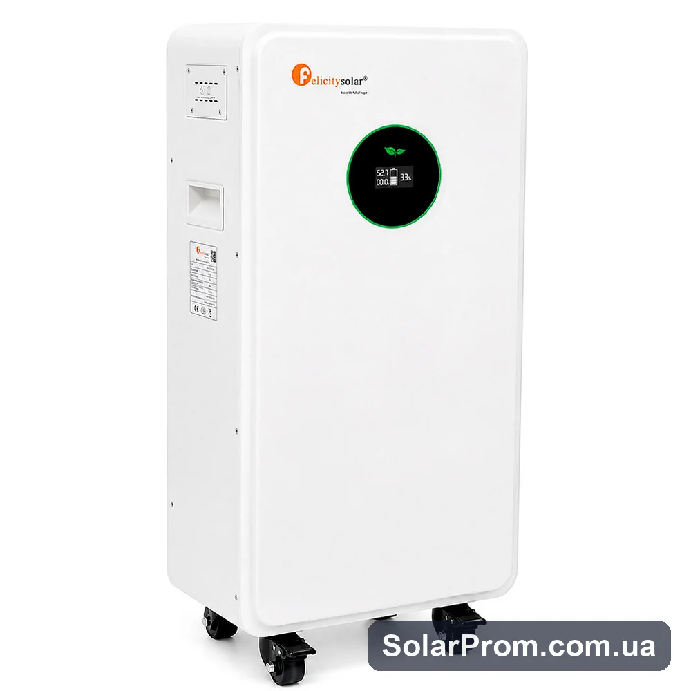 Акумулятор FelicityESS FLA48280TG2-EU 48v 280Ah, BMS 150A@16S, 14.3kW, до 15 parallel, CAN&RS485, Wi-Fi, Bluetooth, IP21, 8000Cycles - сторінка товару SolarProm