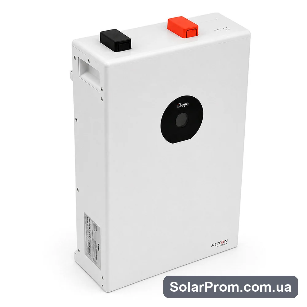 Акумуляторна батарея Deye LiFePO4 WD-G24200 26,6V 200Ah 5.12KWh, BMS100@16S до 16 parallel(1stack), CAN&RS485, wi-fi,6000Cycles - сторінка товару SolarProm