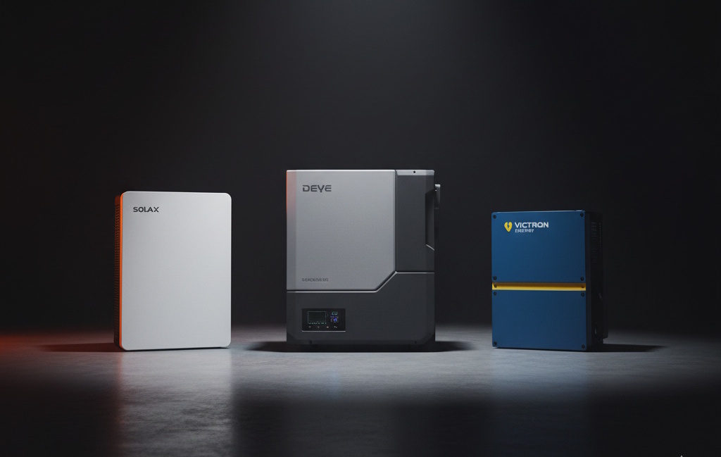 Преміальне обладнання SolarProm - інвертори Deye, SolaX, Victron