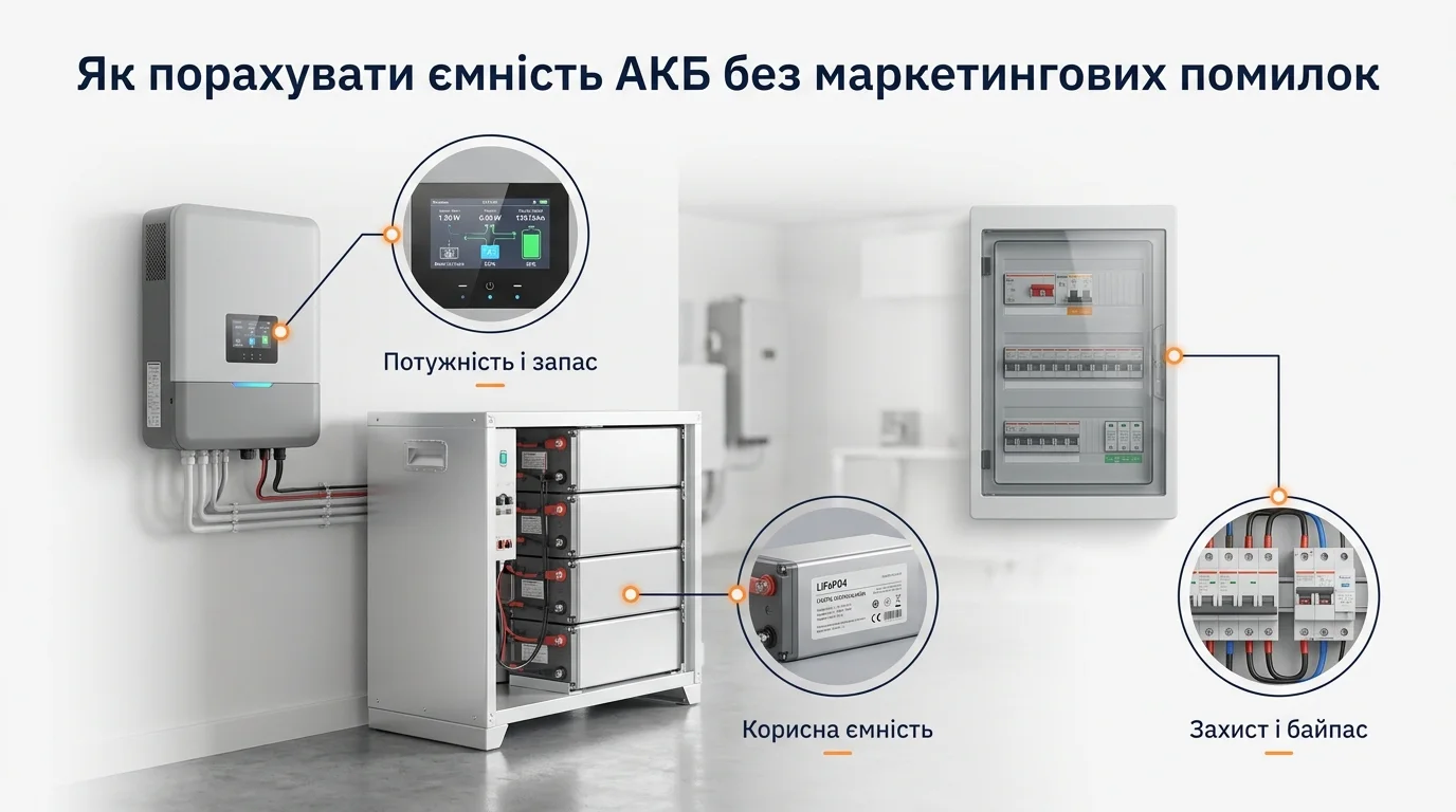 Інфографіка: Як порахувати ємність АКБ без маркетингових помилок