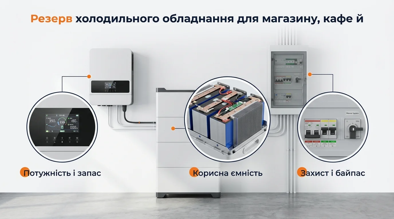 Инфографика: Резерв холодильного оборудования для магазина, кафе и аптеки