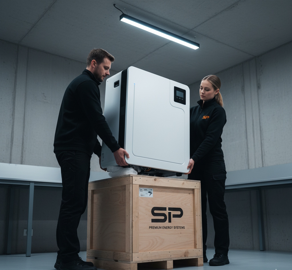 Монтажники SolarProm встановлюють преміальний інвертор SolaX