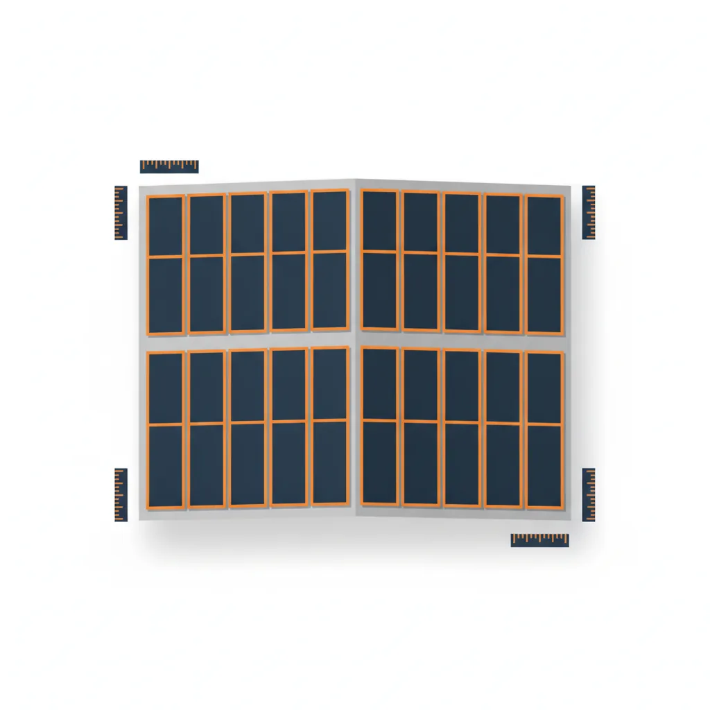 Скільки панелей і скільки даху потрібно на вашу СЕС — інфографіка SolarProm